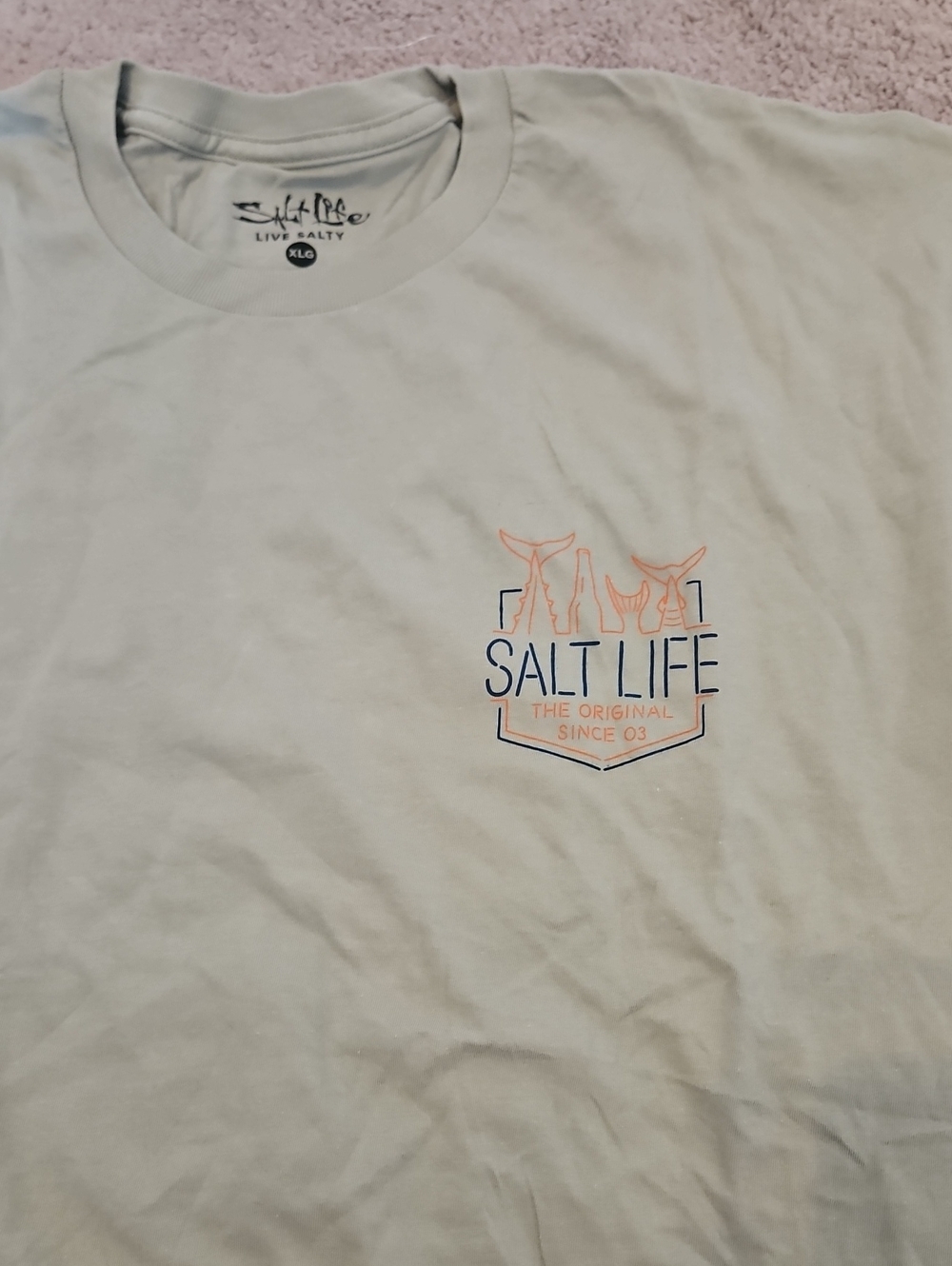 New Salt Life Graphic Tees - Mint & Khaki - Picture 11 of 16